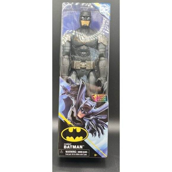 DC Comics 12 Inch Combat Batman 1st Edition Collectible Action Figure New - Picture 1 of 4